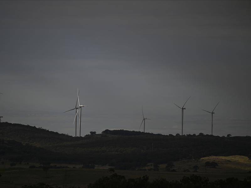 Australia is unlikely to meet its 2030 renewable energy target, a business and climate summit heard. (Lukas Coch/AAP PHOTOS)