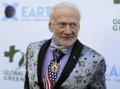 Edwin "Buzz" Aldrin says his wedding ceremony took place on his 93rd birthday. (AP PHOTO)