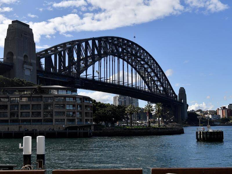 A woman has been jailed for a protest that stopped peak-hour traffic on Sydney Harbour Bridge. (Bianca De Marchi/AAP PHOTOS)
