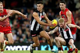 Collingwood star Nick Daicos is favourite to win the 2023 Brownlow medal. (Jason O'BRIEN/AAP PHOTOS)