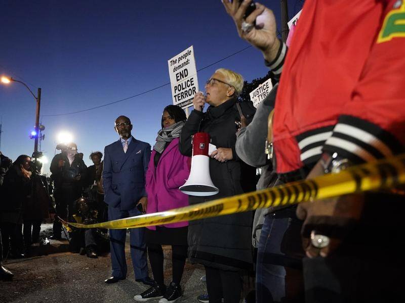 Authorities are bracing for protests after video was released of Memphis police bashing a Black man. (AP PHOTO)