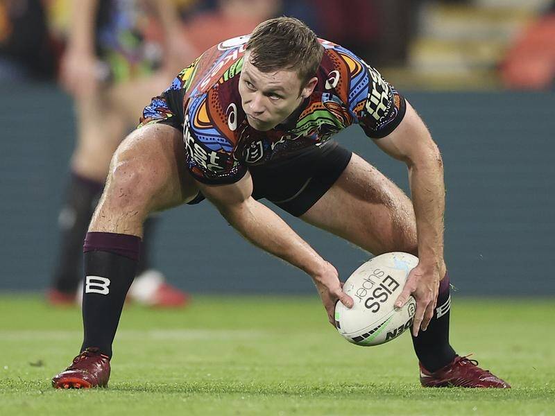Billy Walters is looking forward to fighting for the Broncos' dummy-half role in 2023. (Pat Hoelscher/AAP PHOTOS)
