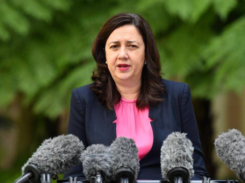 Annastacia Palaszczuk has accused the federal government of singling out Queensland over borders.