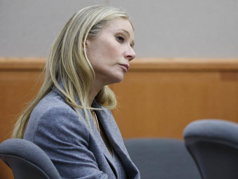Gwyneth Paltrow is being sued over a skiing collision at a Utah ski resort in 2016. (AP PHOTO)