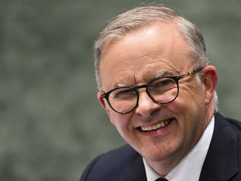 Anthony Albanese has enjoyed a surge in support as preferred PM, the latest Newspoll shows. (Lukas Coch/AAP PHOTOS)
