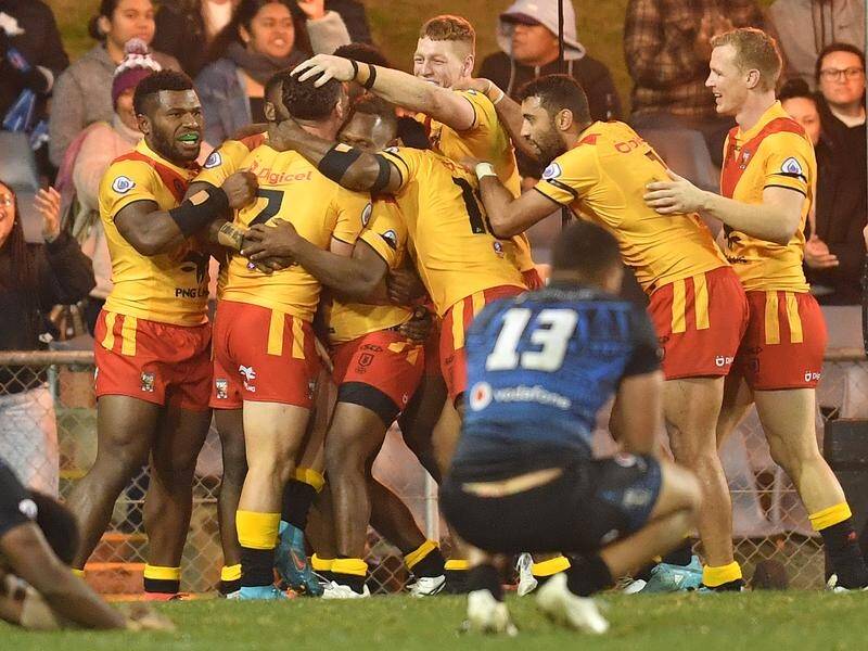 The Australia government is helping to boost high-performance rugby league in PNG. (Steven Saphore/AAP PHOTOS)