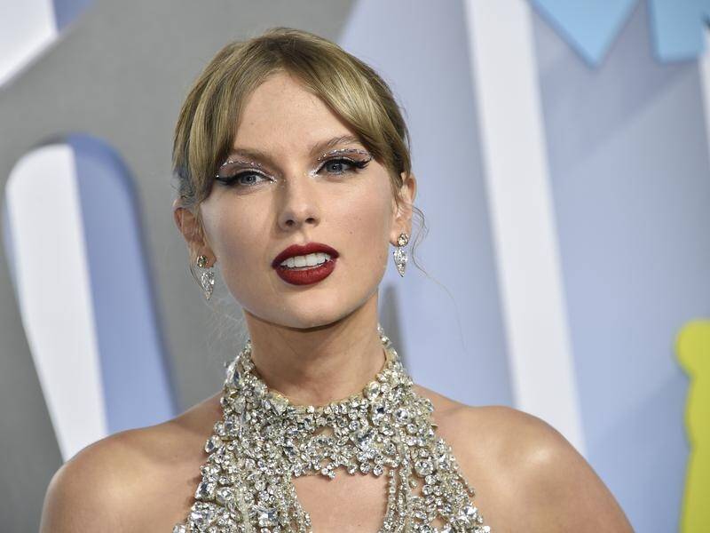 Taylor Swift's latest album has led to her claiming all top 10 songs on the US Billboard chart. (AP PHOTO)