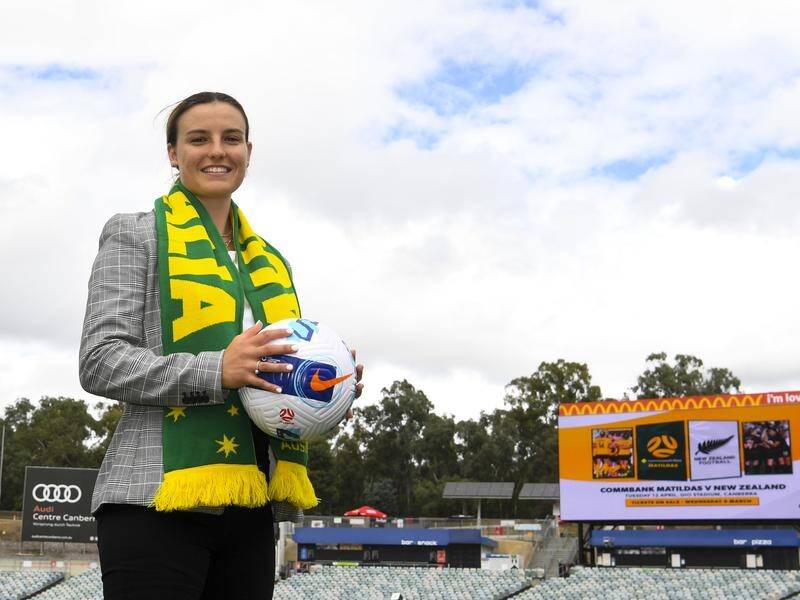 Matildas star Chloe Logarzo says she will come back from her ACL injury a better person and player.
