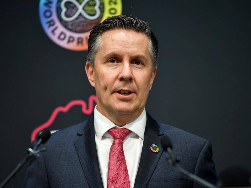 Mark Butler says work is needed to address the health and mental health of LGBTIQA+ Australians. (Bianca De Marchi/AAP PHOTOS)