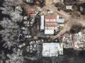 The Smokehouse creek fire has burnt more than 4,400 square kilometres in the Texas Panhandle. (AP PHOTO)