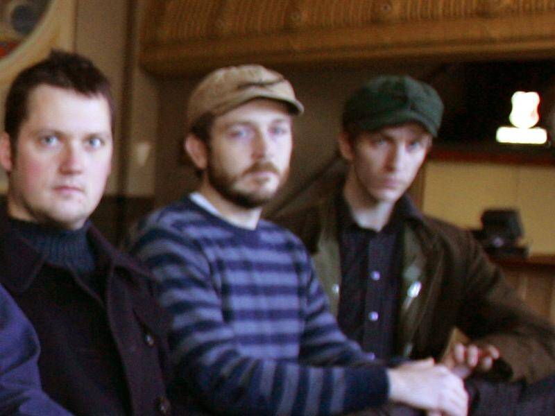Modest Mouse drummer Jeremiah Green (far right) has died, the band says. (AP PHOTO)