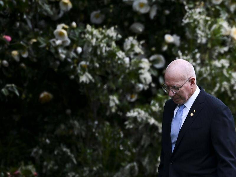 Governor-General David Hurley supported a foundation which has had its grant scrapped. (Lukas Coch/AAP PHOTOS)