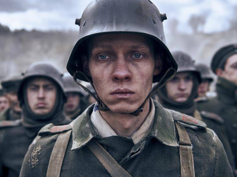 All Quiet On The Western Front has received 14 BAFTA nominations. (AP PHOTO)