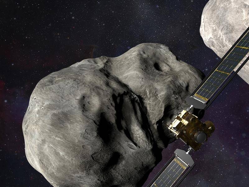 The CSIRO is among agencies tracking a planned collision between an asteroid and a NASA spacecraft. (AP PHOTO)