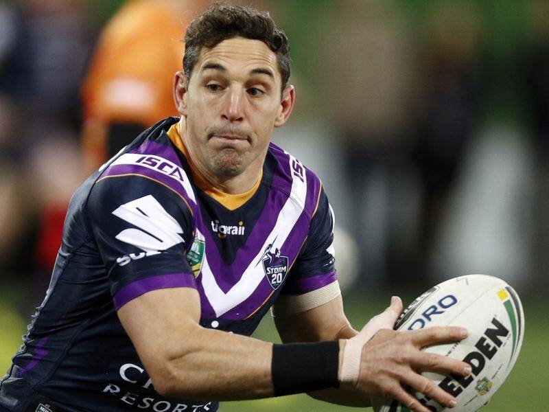 Melbourne Storm star Billy Slater believes his team have shown they plan to retain their NRL title.