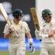 Steve Smith and Marnus Labuschagne have been helping each other - and helping themselves to runs. (Richard Wainwright/AAP PHOTOS)