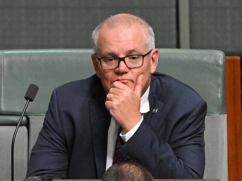 Scott Morrison created a situation that undermined trust in government, an ex-judge has found. (Mick Tsikas/AAP PHOTOS)