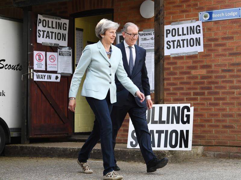 Polls have closed in the UK for European elections.