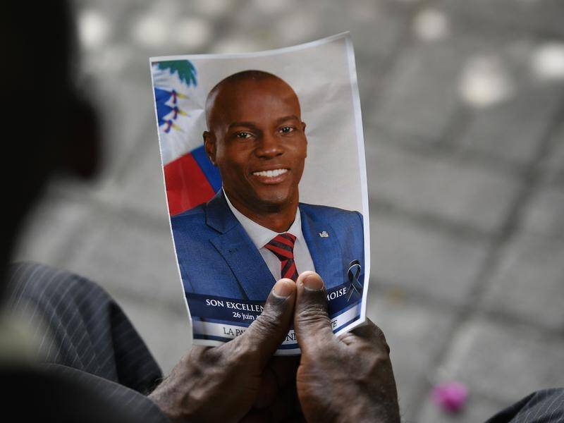 Haitian President Jovenel Moise's murder in 2021 left a political vacuum in the Caribbean nation. (AP PHOTO)