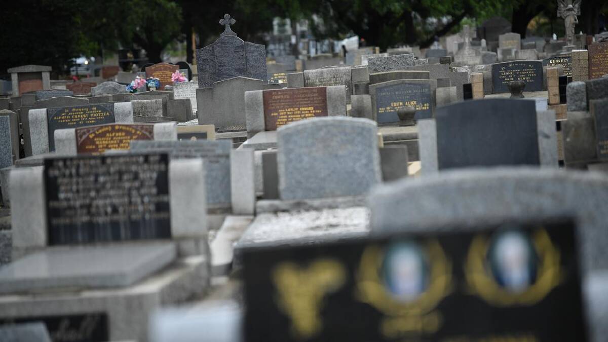 With conventional burial space scarce, Australians are reconsidering what happens after death. (Joel Carrett/AAP PHOTOS)