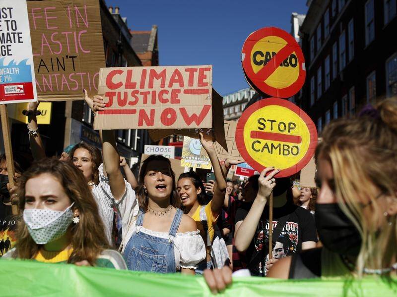 A lack of action on climate change has left young people anxious about the future, a study shows.