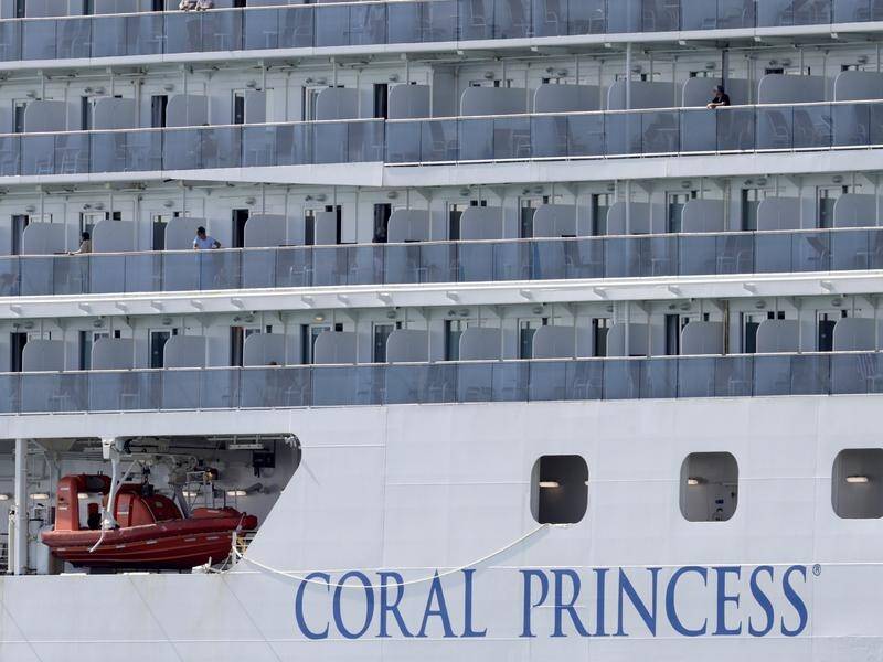 Scores of people aboard the Coral Princess have tested positive to COVID-19.