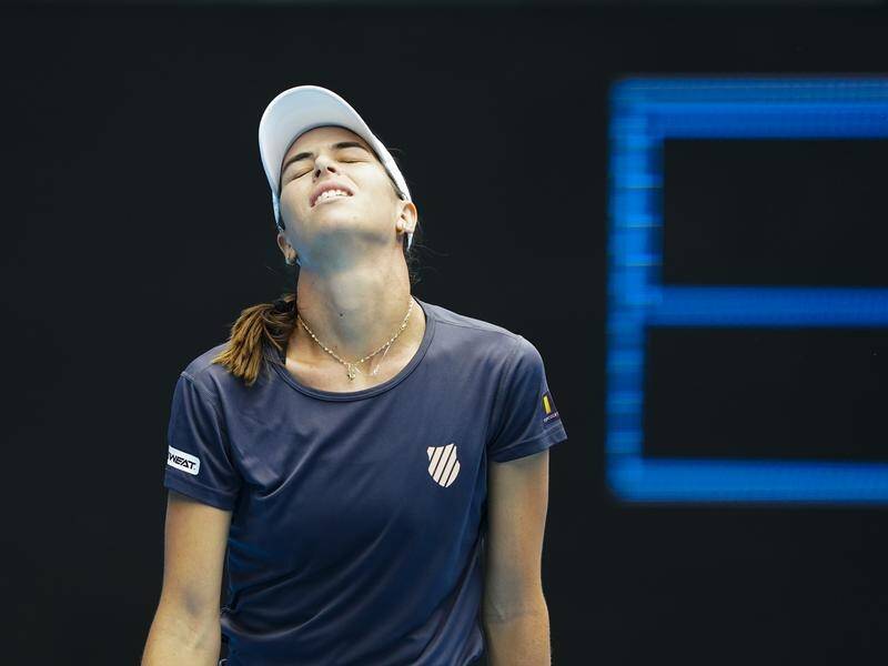 Ajla Tomljanovic has missed an Australian Open seeding by just one ranking spot. (Dave Hunt/AAP PHOTOS)