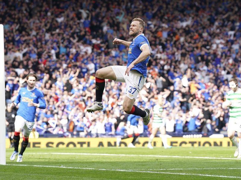 Rangers have beaten Ange Postecoglou's Celtic 2-1 in Glasgow to reach Scottish FA Cup final.