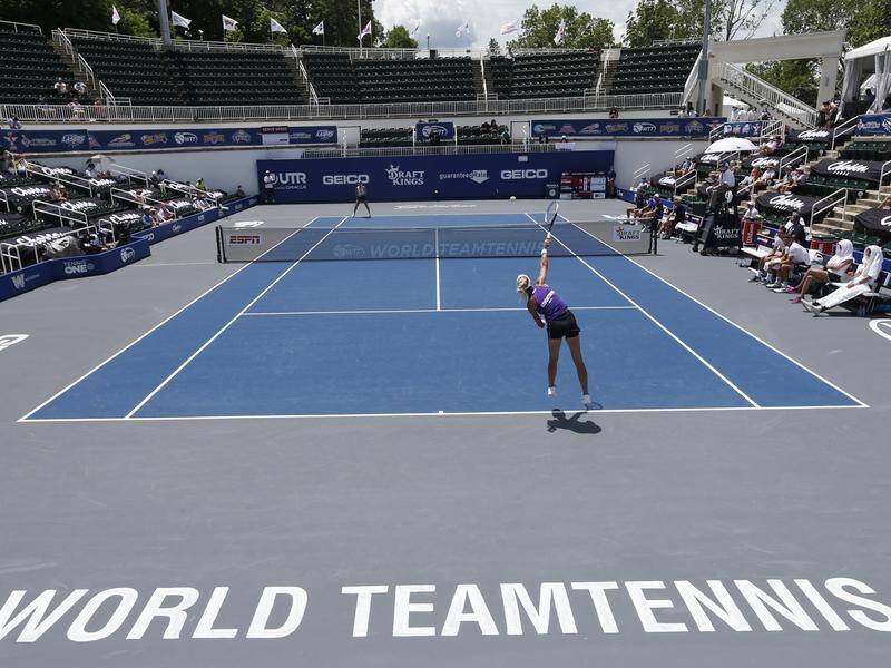 World TeamTennis is being played at The Greenbrier resort in White Sulphur Springs, West Virginia.