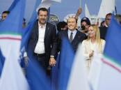 Italy is set to usher in a conservative alliance, its first far-right government since World War II. (AP PHOTO)