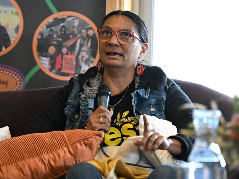 Nova Peris says the voice referendum is an opportunity to right a wrong for First Nations people. (James Ross/AAP PHOTOS)