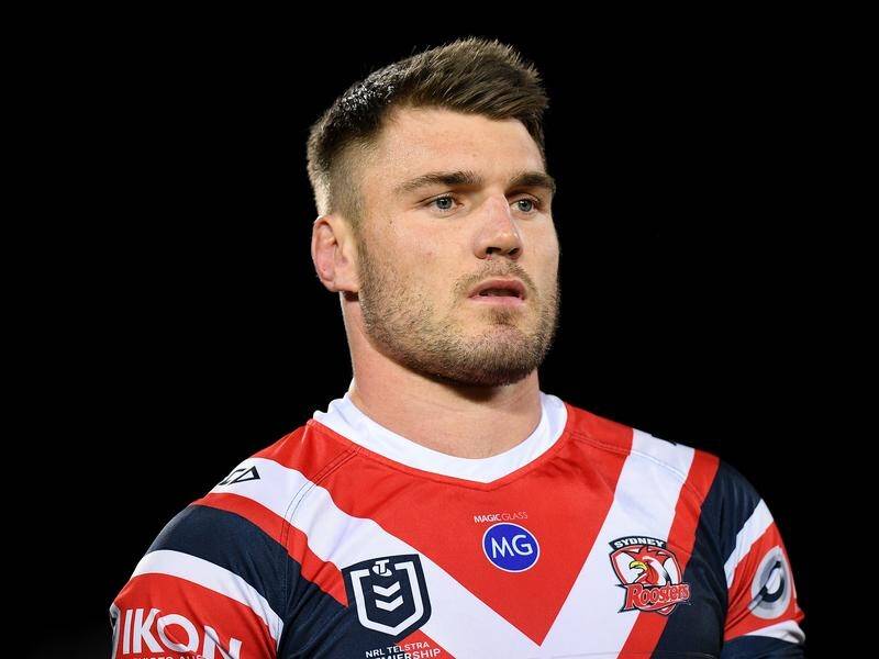 Angus Crichton is set to play centre for the Roosters against Super League champions St Helens.