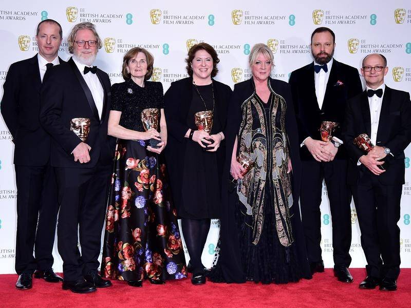Crew members from The Favourite have been awarded for the film's opulent production design.