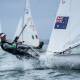 Mixed 470 pair Conor Nicholas (l) and Nia Jerwood have been added to the Olympic sailing team. (HANDOUT/BEAU OUTTERIDGE)