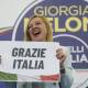 Far-right party leader Giorgia Meloni is set to become Italy's first female prime minister. (AP PHOTO)