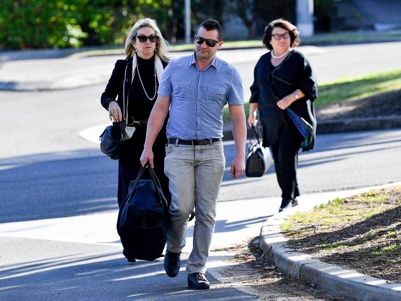 Melissa Caddick's husband Anthony Koletti was said to have been relaxed and seemingly uncaring. (Bianca De Marchi/AAP PHOTOS)