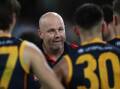 Adelaide coach Matthew Nicks is excited by his Crows list ahead of the new AFL season. (Jason O'BRIEN/AAP PHOTOS)