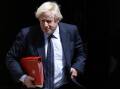 The United Kingdom government has published Boris Johnson's resignation honours list. (AP PHOTO)