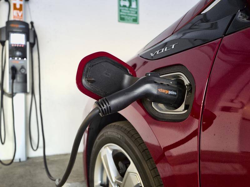 Growing demand for electric cars is driving a surge in demand for the lithium used in batteries. (AP PHOTO)