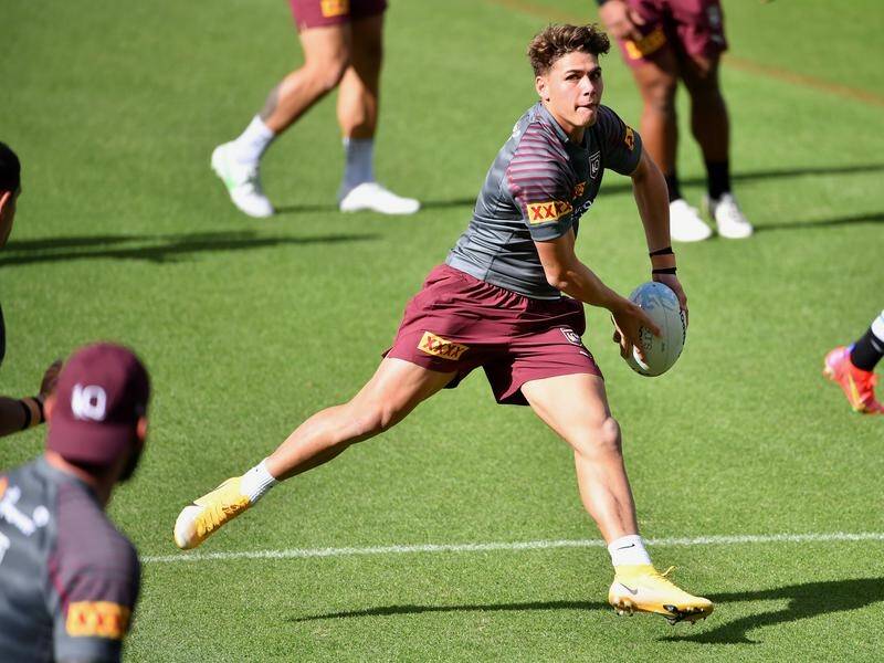 NSW captain James Tedesco is tipping teenager Reece Walsh (pic) to provide the spark for Queensland.