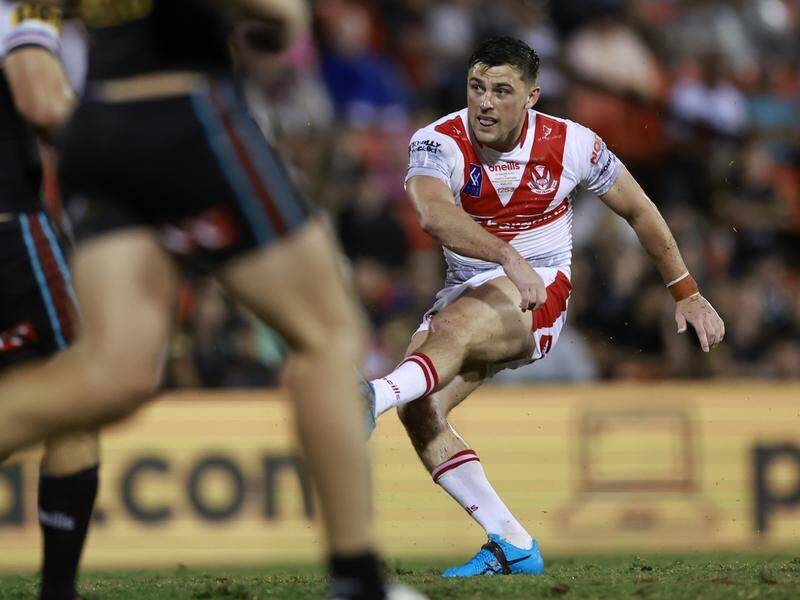 South Sydney have bolstered their halfback options with the signing of Lewis Dodd from St Helens. (Mark Evans/AAP PHOTOS)