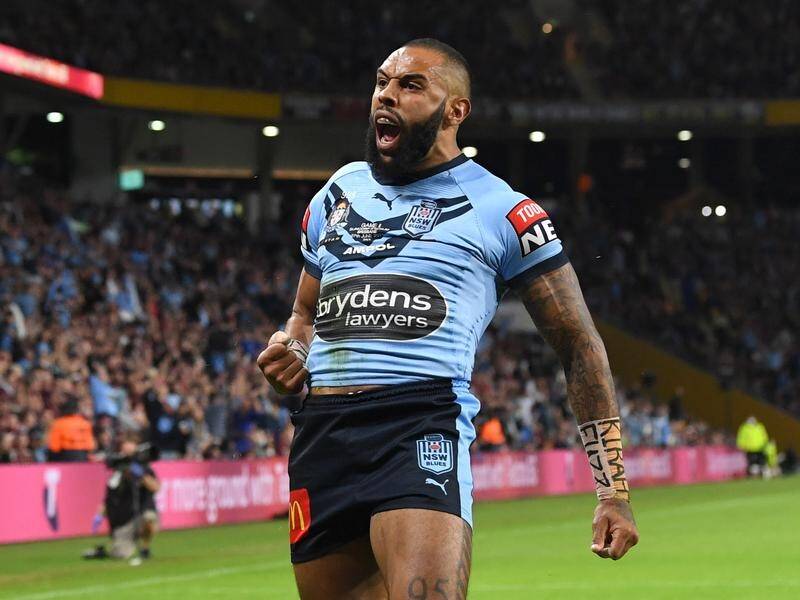 Josh Addo-Carr has played himself back into State of Origin contention with his World Cup displays. (Darren England/AAP PHOTOS)