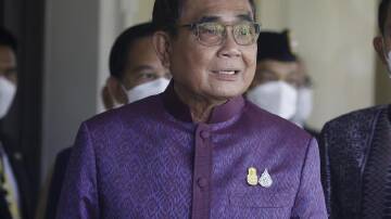 Thai Prime Minister Prayut Chan-o-cha is seeking another four-year term. (EPA PHOTO)
