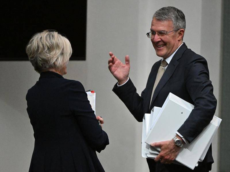 MP Helen Haines is a supporter of the commission introduced by Attorney-General Mark Dreyfus. (Mick Tsikas/AAP PHOTOS)