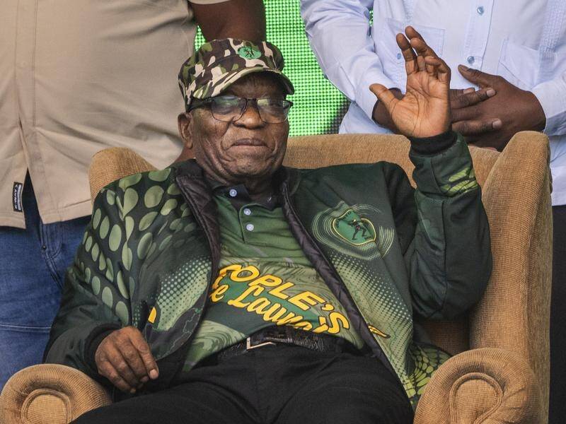 Jacob Zuma was South African president from 2009 to 2018 but resigned amid corruption allegations. (AP PHOTO)
