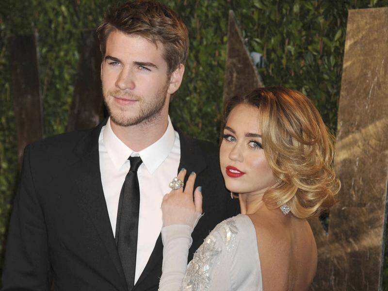 Liam Hemworth, with wife Miley Cyrus, has been honoured at the G'Day USA gala.