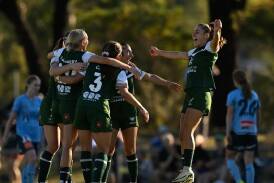 Canberra United will take their place in the 2024/25 ALW season after securing government funding. (Lukas Coch/AAP PHOTOS)