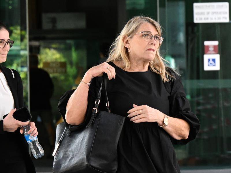 Vicki Blackburn, mother of murder victim Shandee, says inquiry evidence is the tip of the iceberg. (Darren England/AAP PHOTOS)