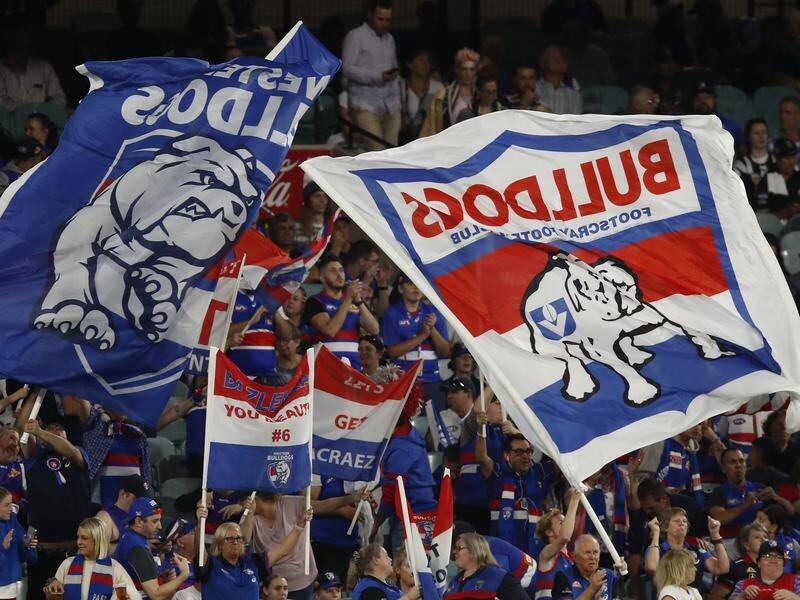 Western Bulldogs fans have been out in force this AFL season.