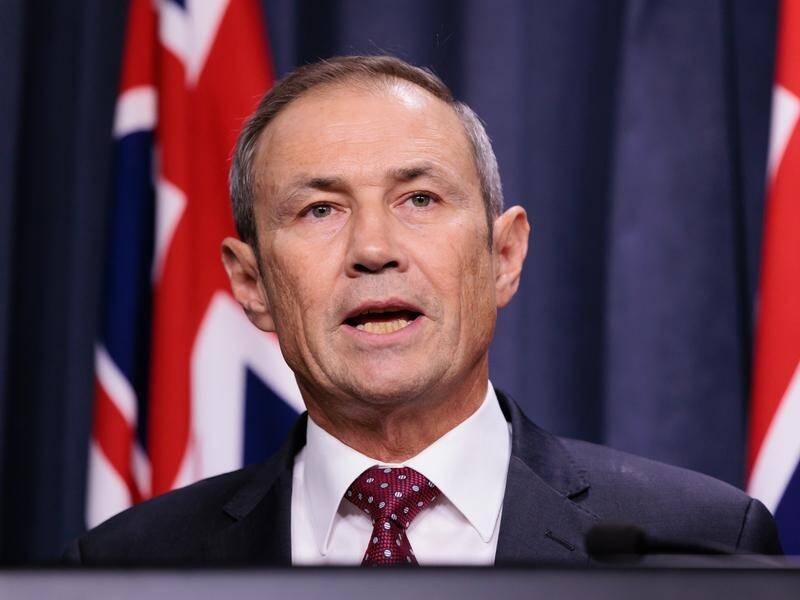Roger Cook says he will wait until after being elected premier to announce his front bench. (Richard Wainwright/AAP PHOTOS)